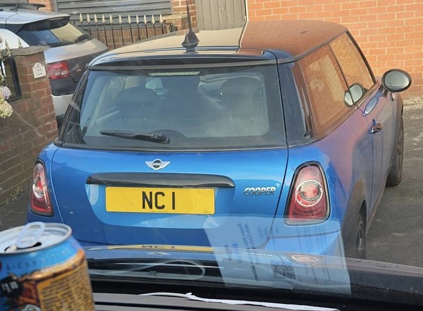 Number Plate NC 1
